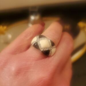 Designer cocktail ring
